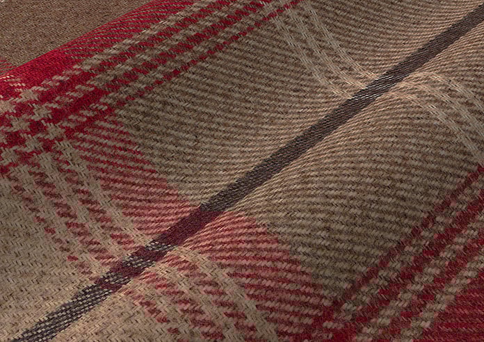 Highland, Rosso - Twist&Fit Roman Blind - Image 4